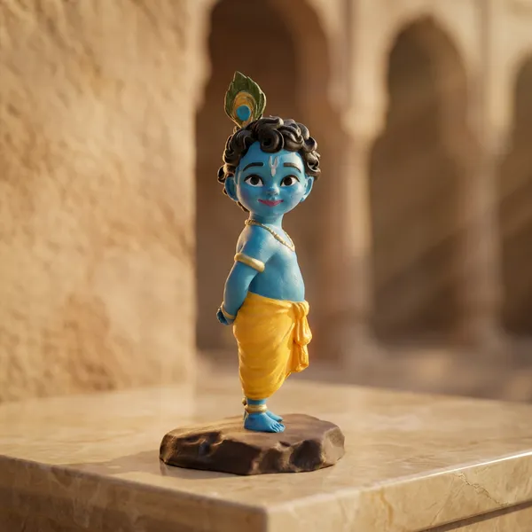 Blue_Resin_Marble_Dust_Krishna_Figurine_Home