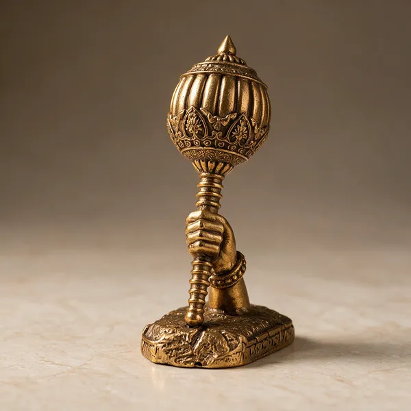 Golden_Resin_Marble_Dust_Hanuman_Figurine_Home
