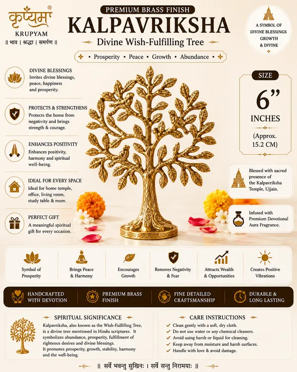 Golden_Metal_Kalpavriksha_Tree_Idol_Home
