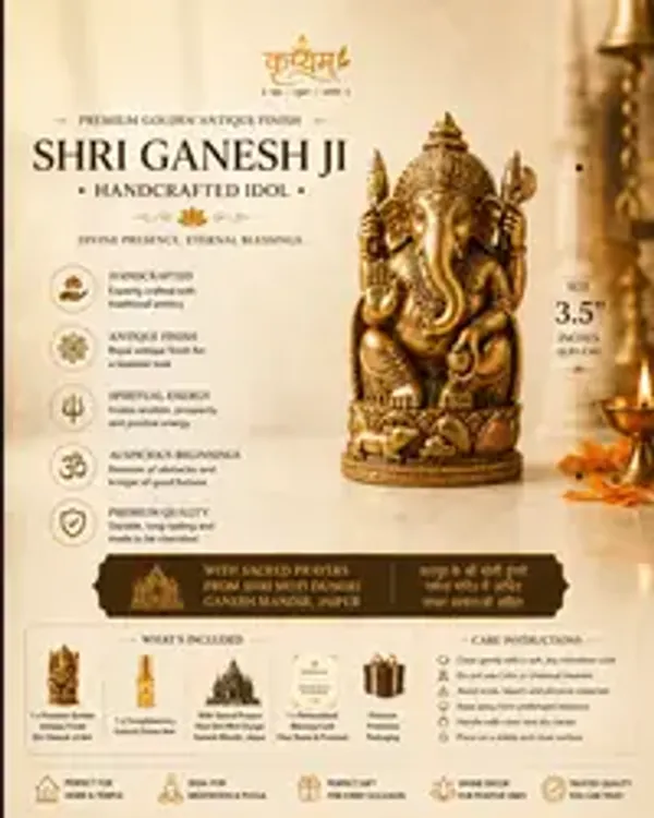 Premium_Golden_Antique_Finish_Handcrafted_Shri_Ganesh_Ji_Idol_For_Home_Temple_Office_Car_Dashboard