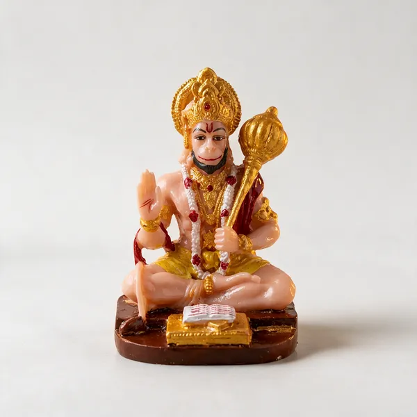 Multicolor_Resin_Marble_Dust_Hanuman_Idol_Home