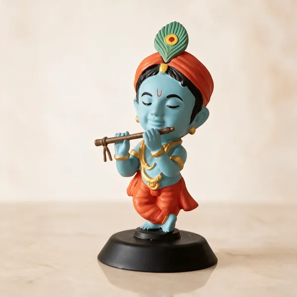 Multicolor_Resin_Marble_Dust_Bal_Gopal_Krishna_Idol_Home