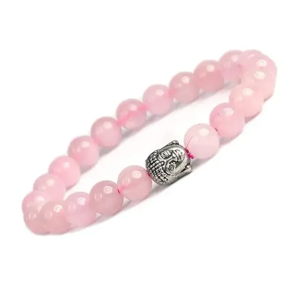Pink_Natural_Stone_Rose_Quartz_Buddha_Charm_Bracelet