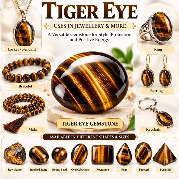 Astrobj_Tiger_Eye_Polished_Gemstone_Brown_Chatoyant