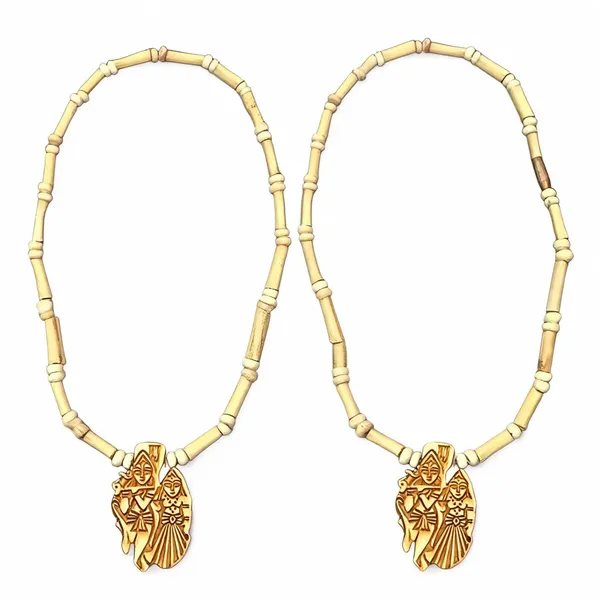 Astrobj_Tulsi_Mala_Radha_Krishna_Wooden_Pendant_Beaded_Jap_Kanthi_-_Pack_of_2