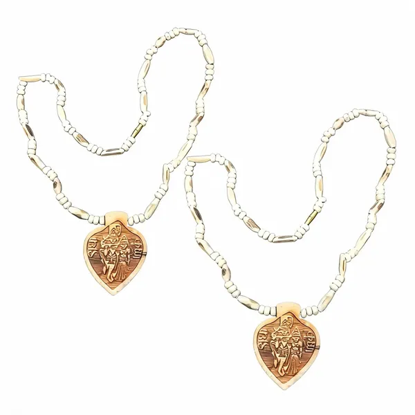 Astrobj_Tulsi_Mala_Radha_Krishna_Wooden_Heart_Pendant_Beaded_Kanthi_-_Pack_of_2