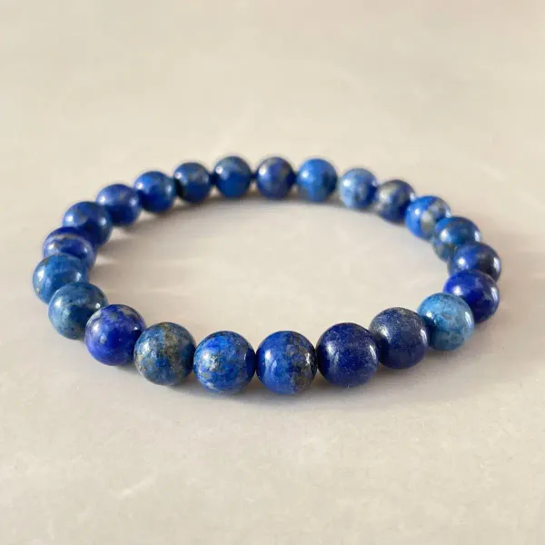 Blue_Natural_Stone_Lapis_Lazuli_Bracelet_For_Unisex
