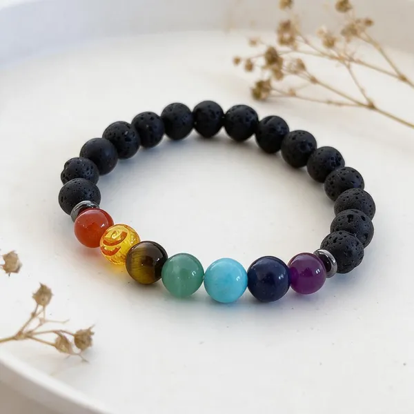 Multicolor_Natural_Stone_Lava_Seven_Chakra_Bracelet_For_Unisex