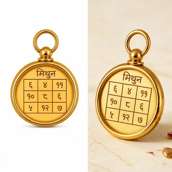 Astrobj_Mithun_Rashi_Golden_Copper_Yantra_Locket