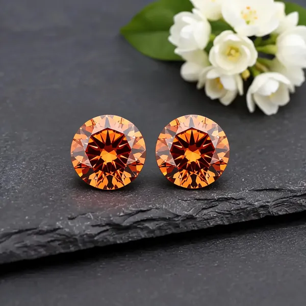 Astrobj_Red_Orange_Zircon_Round_Shape_Gemstone_3-3.30_Ratti_-_Pack_of_2