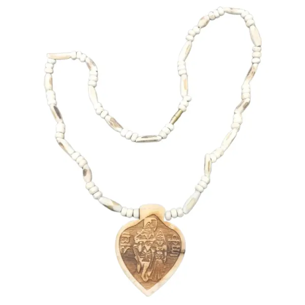 Astrobj_Tulsi_Mala_Radha_Krishna_Wooden_Heart_Pendant_Beaded_Kanthi_-_Pack_of_2