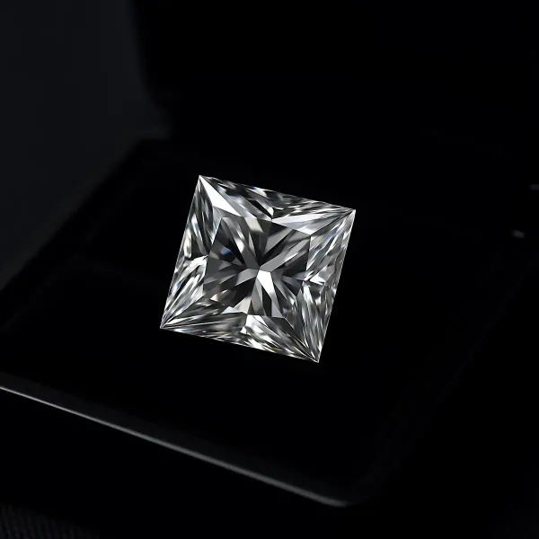 Astrobj_White_Zircon_Princess_Cut_Rectangular_Gemstone_6.8_Ratti