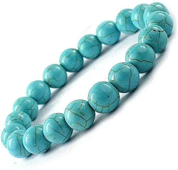 Turquoise_Natural_Stone_Beaded_Bracelet_For_Unisex