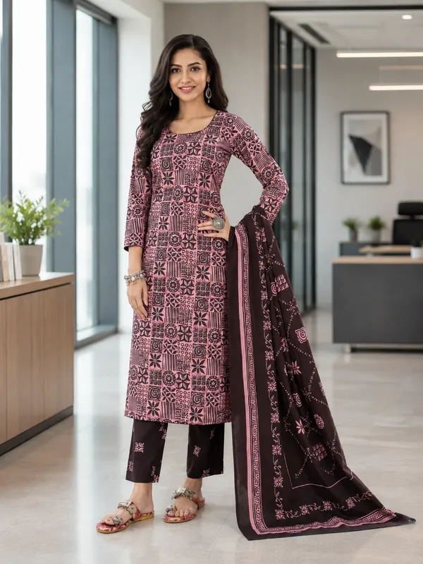Printed_Kurta_With_Pant_And_Dupatta_Set