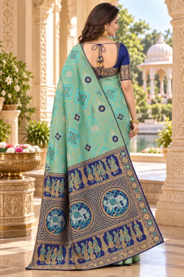Saarah_Woven_Design_Zari_Saree