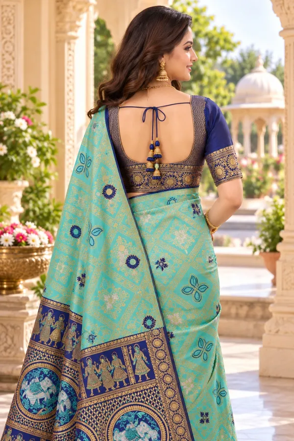 Saarah_Woven_Design_Zari_Saree