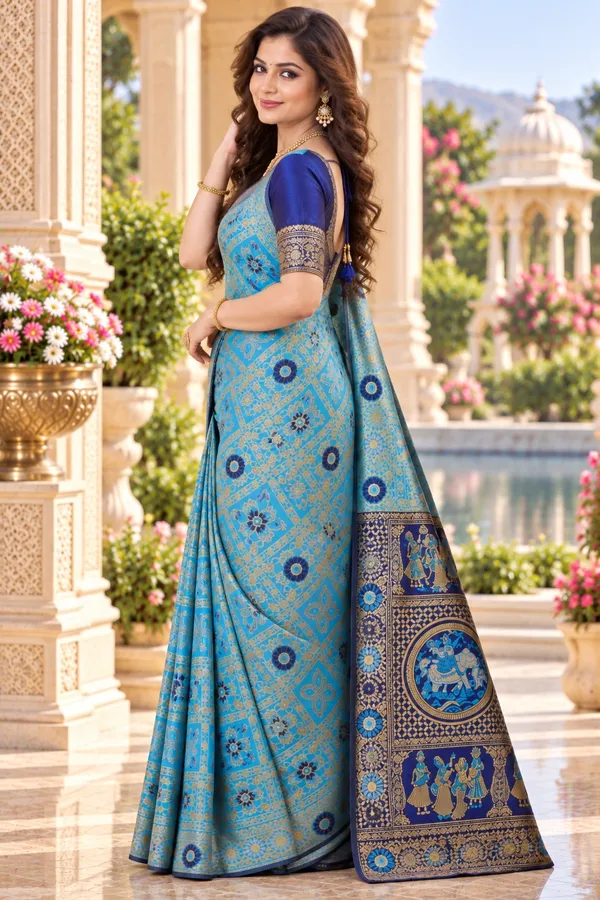 Saarah_Woven_Design_Zari_Saree