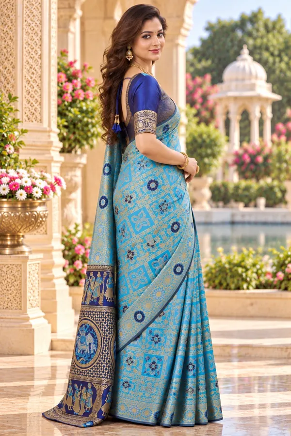 Saarah_Woven_Design_Zari_Saree