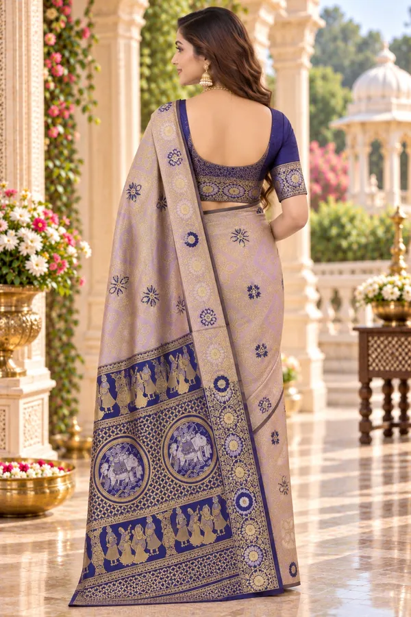 Saarah_Woven_Design_Zari_Saree
