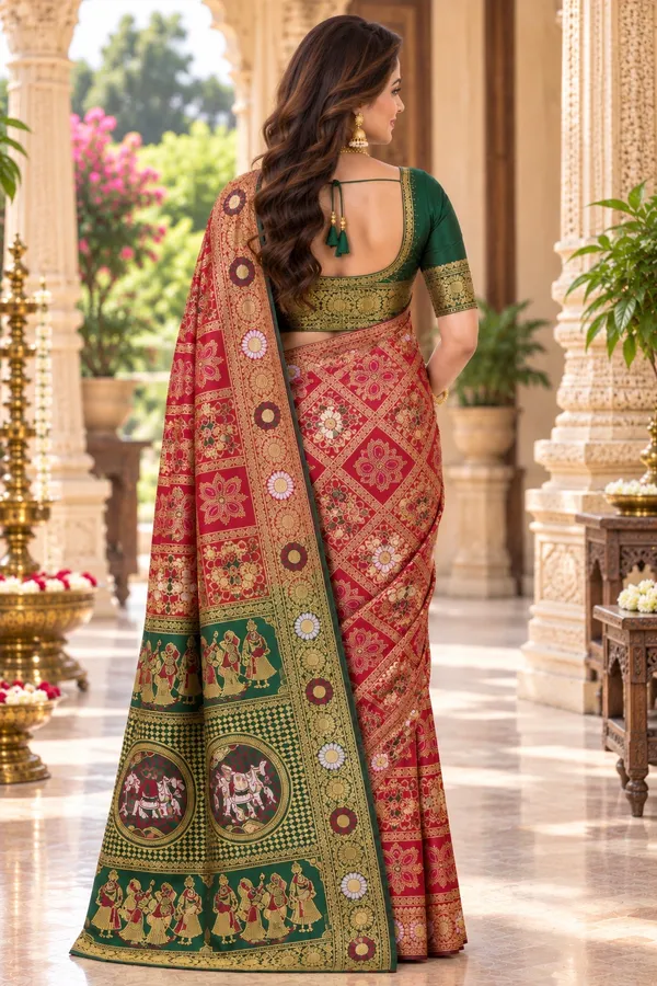 Saarah_Woven_Design_Zari_Saree