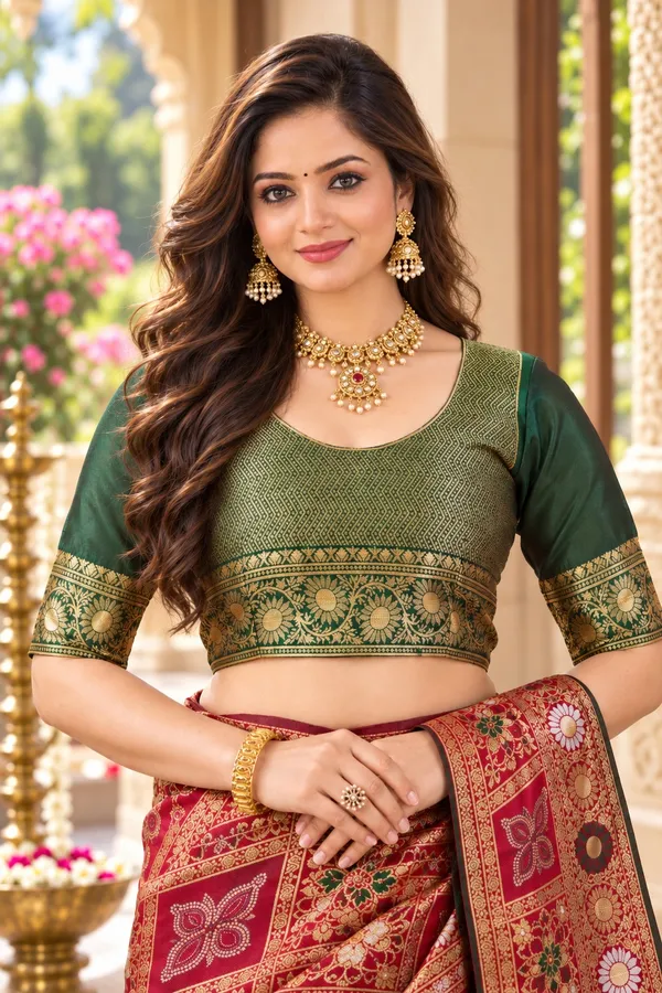 Saarah_Woven_Design_Zari_Saree