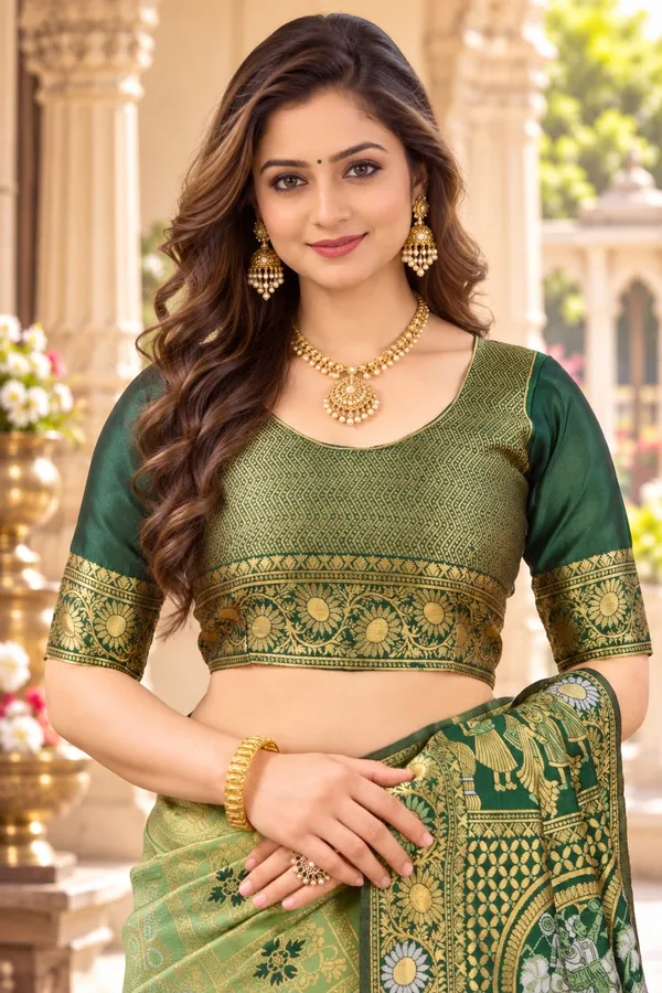 Saarah_Woven_Design_Zari_Saree