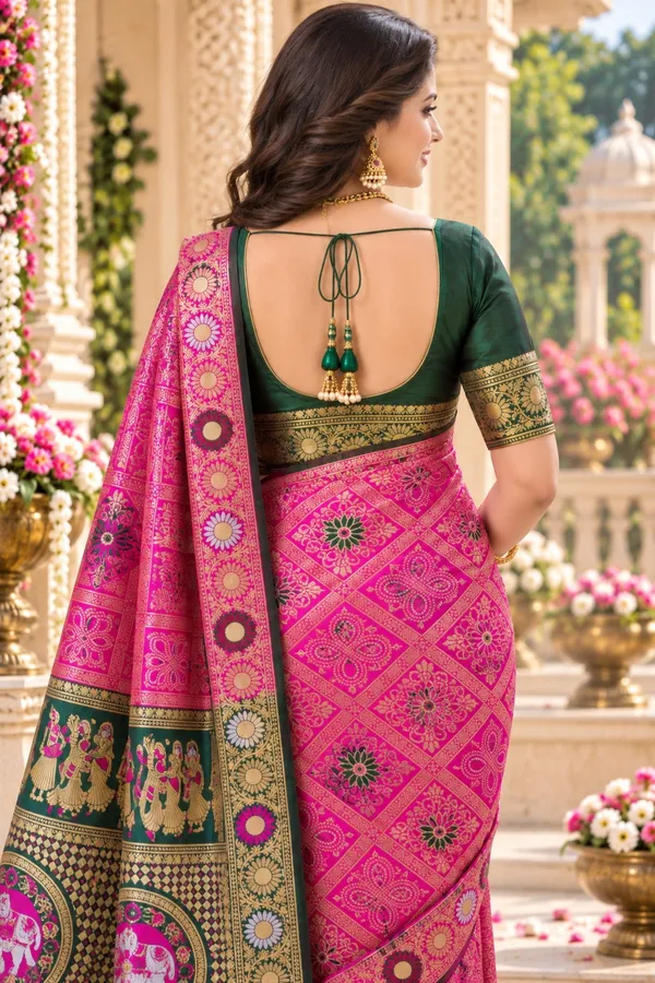 Saarah_Woven_Design_Zari_Saree