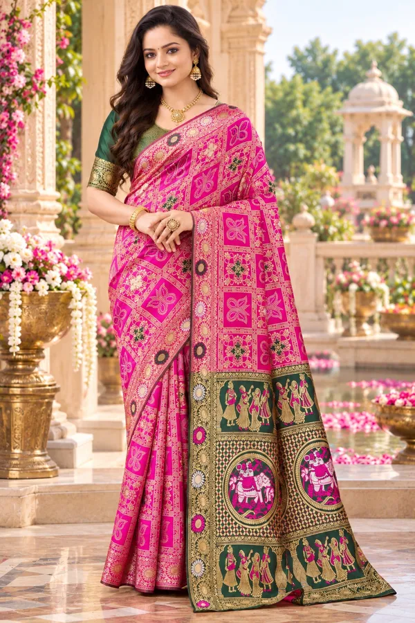 Saarah_Woven_Design_Zari_Saree
