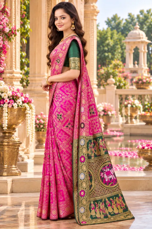 Saarah_Woven_Design_Zari_Saree