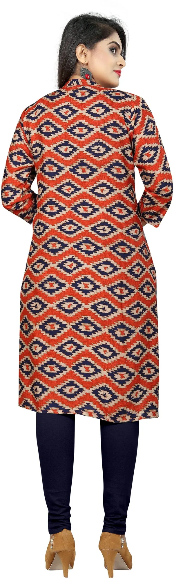 Saarah_Women_Ikat_Frontslit_Kurta