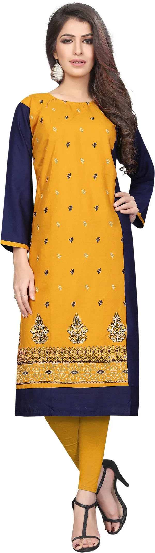 Saarah_Women_Self_Design_Straight_Kurta