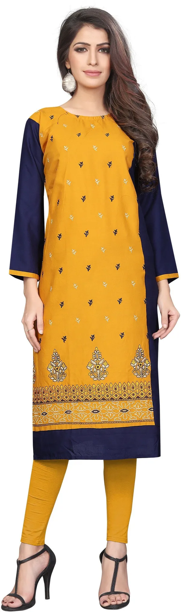 Saarah_Women_Self_Design_Straight_Kurta