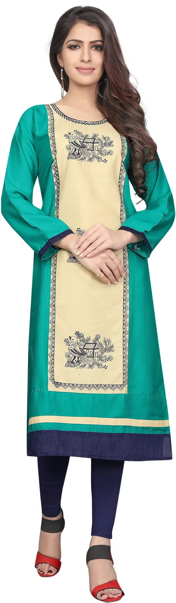 Saarah_Women_Printed_Straight_Kurta