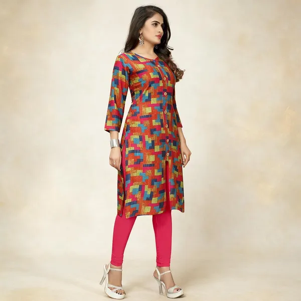 Women_Self_Design_Front_Slit_Kurta
