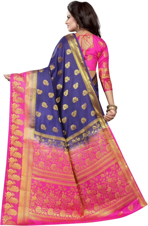 Saarah_Self_Design_Kanjivaram_Art_Silk_Saree