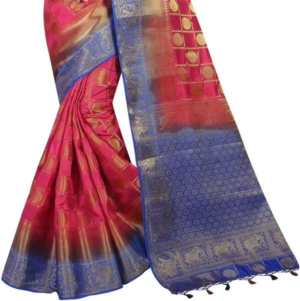 Saarah_Self_Design_Kanjivaram_Art_Silk_Saree
