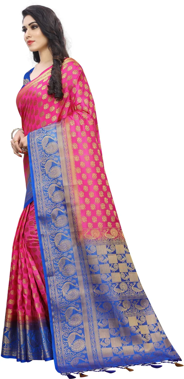 Saarah_Self_Design_Kanjivaram_Art_Silk_Saree