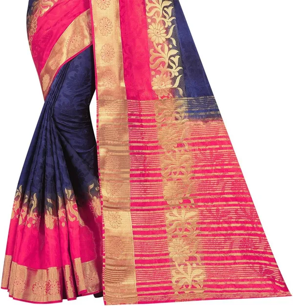 Saarah_Self_Design_Kanjivaram_Art_Silk_Saree