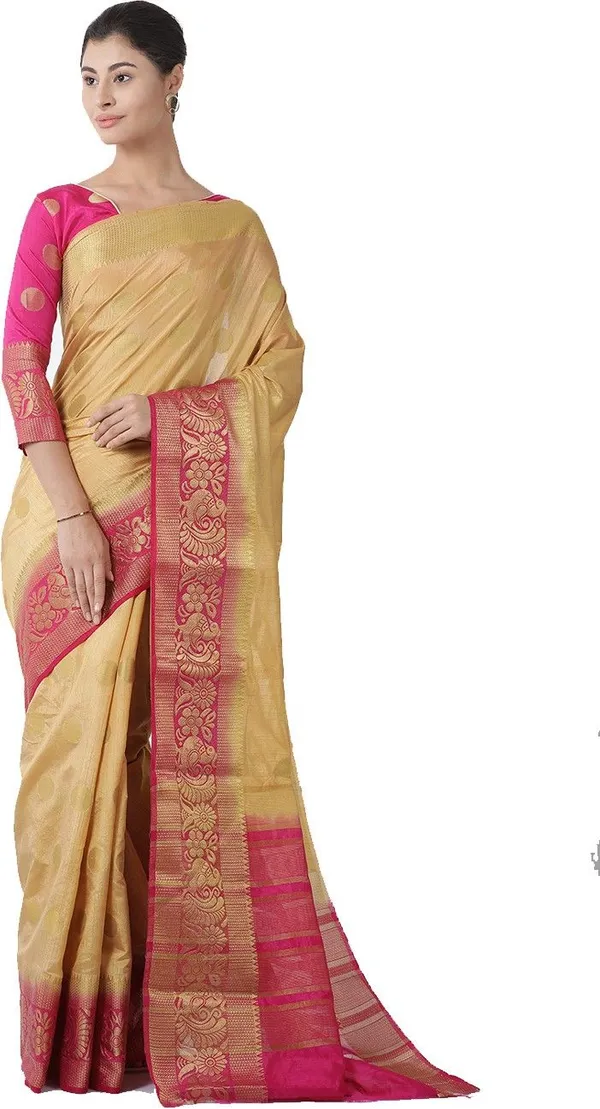 Saarah_Self_Design_Kanjivaram_Art_Silk_Saree