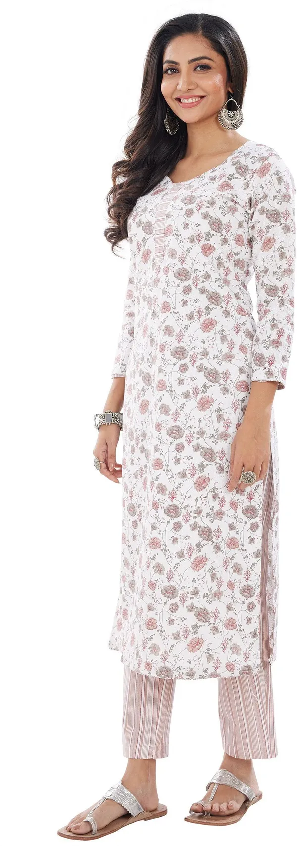 Saarah_Printed_Kurta,_Trouser/Pant_&_Dupatta_Set