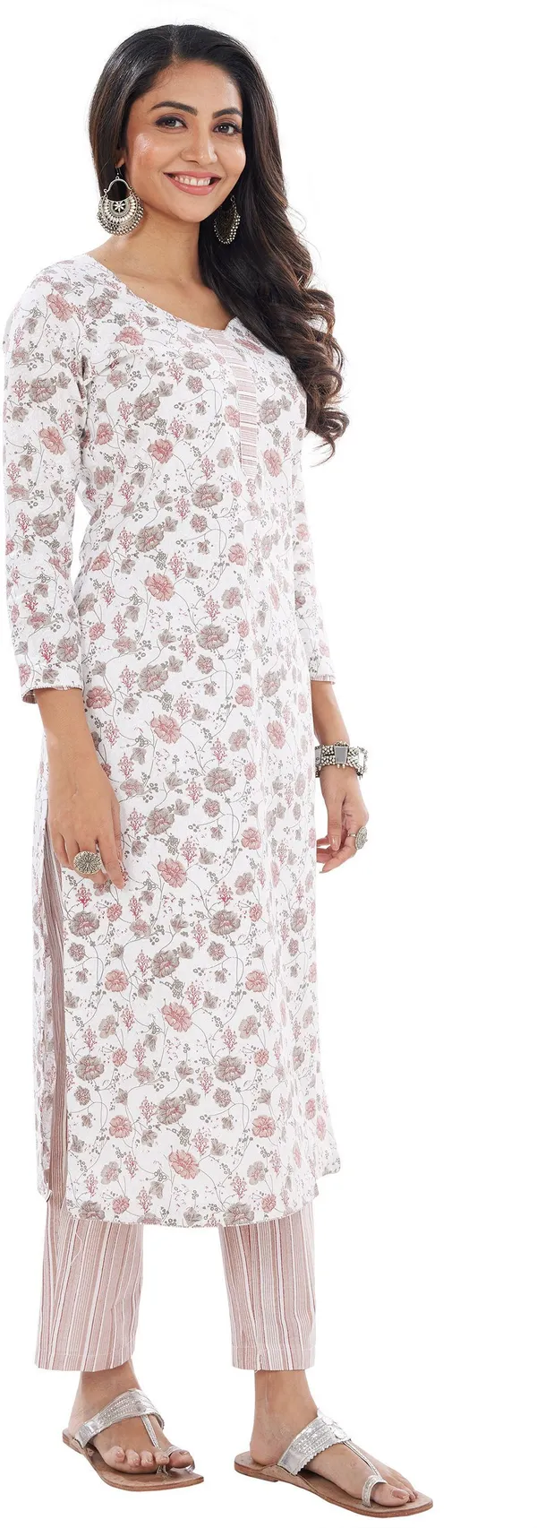Saarah_Printed_Kurta,_Trouser/Pant_&_Dupatta_Set