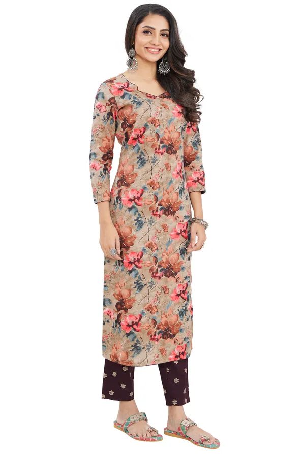 Saarah_Printed_Kurta,_Trouser/Pant_&_Dupatta_Set