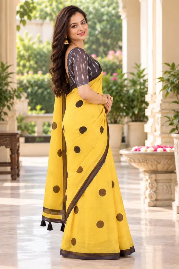 Saarah_Pure_Linen_Saree