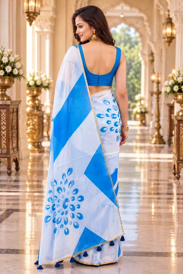 Saarah_Pure_Linen_Saree