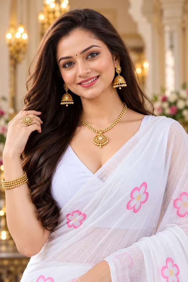 Saarah_Pure_Linen_Saree