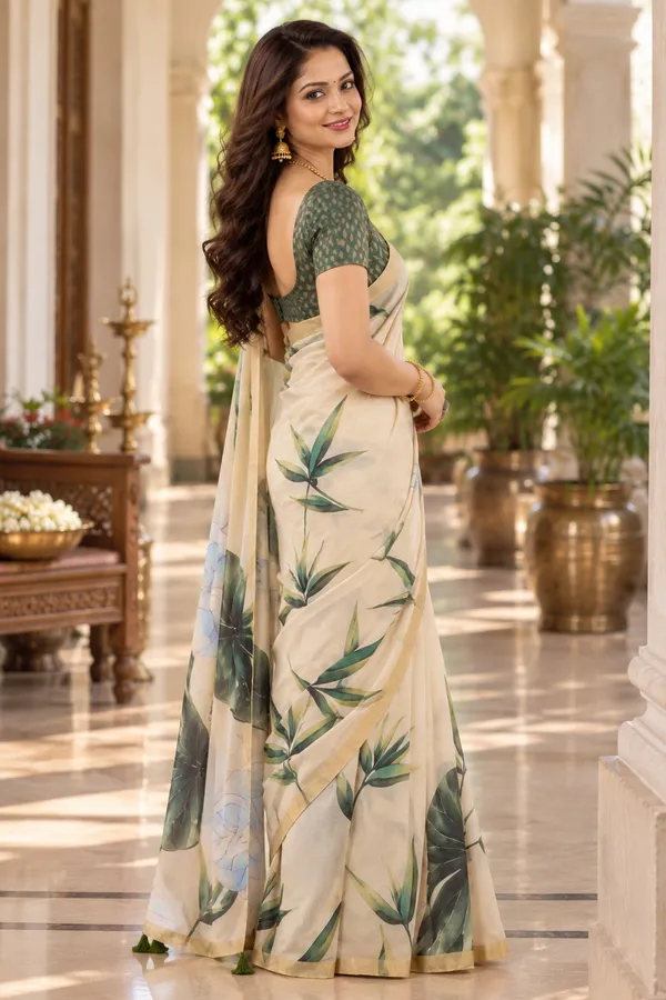 Saarah_Pure_Linen_Saree