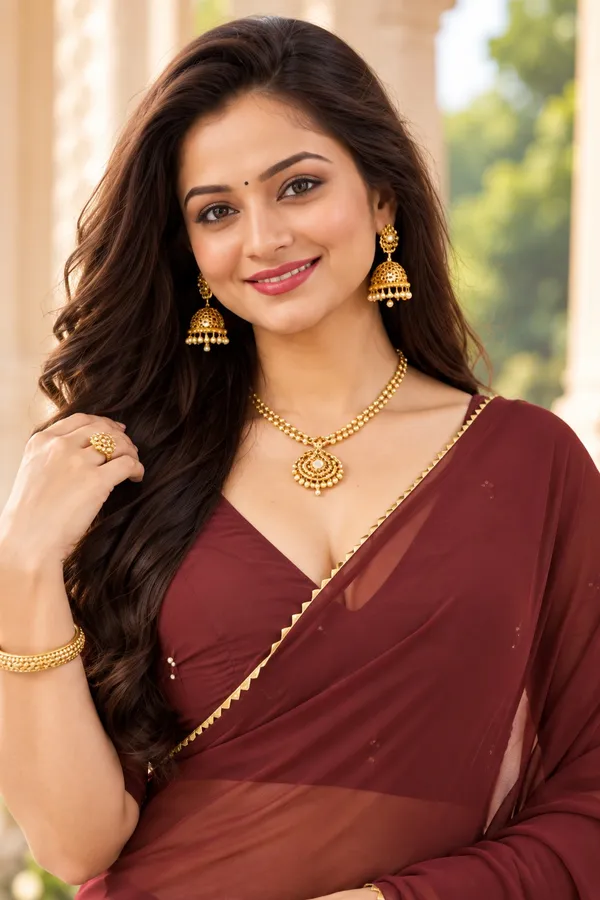 Saarah_Pure_Linen_Saree