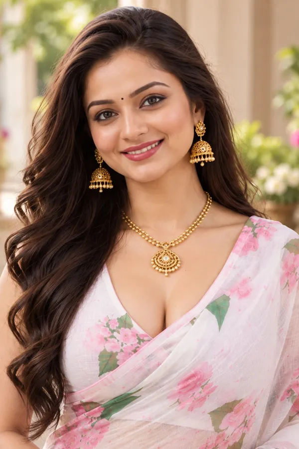 Saarah_Pure_Linen_Saree