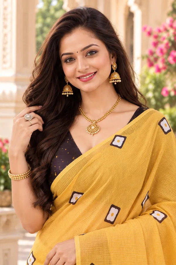 Saarah_Pure_Linen_Saree