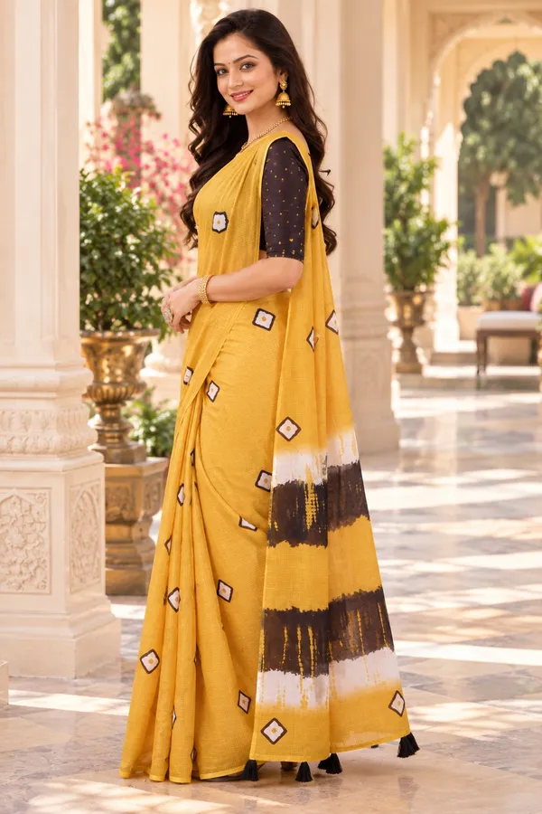 Saarah_Pure_Linen_Saree